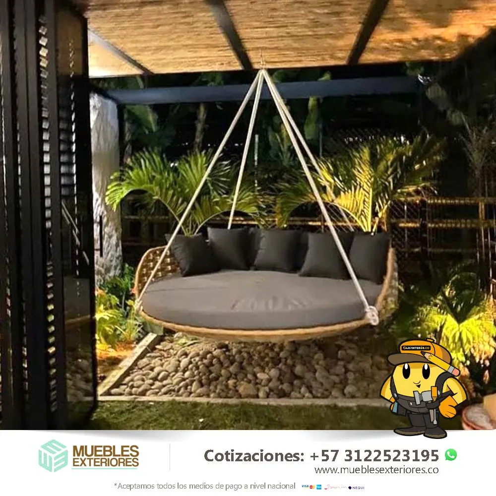 Proyecto de carpintería - muebles-exteriores